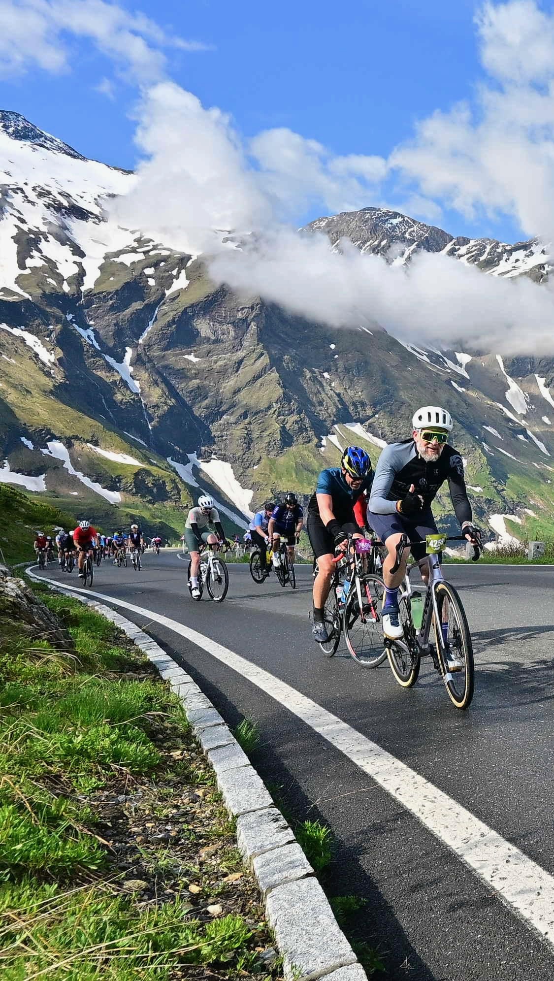 Grossglockner Rennradgruppe Auffahrt